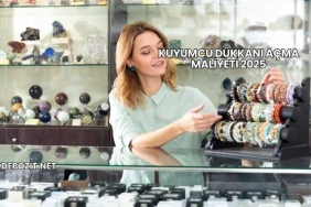 Kuyumcu Dükkanı Açma Maliyeti 2025