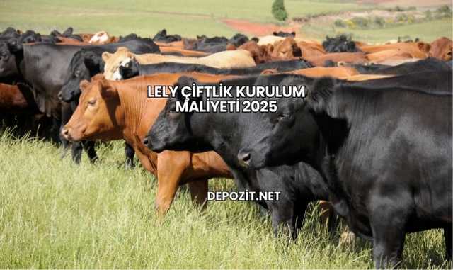 Lely Çiftlik Kurulum Maliyeti 2025