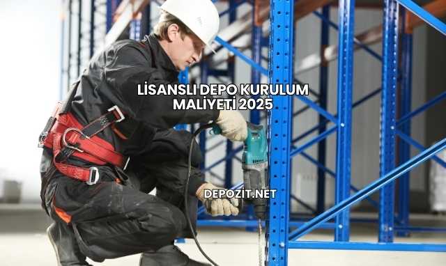 Lisanslı Depo Kurulum Maliyeti 2025