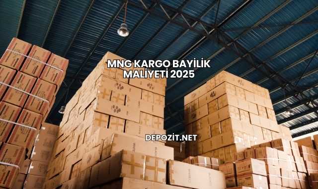 MNG Kargo Bayilik Maliyeti 2025