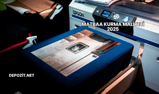 Matbaa Kurma Maliyeti 2025