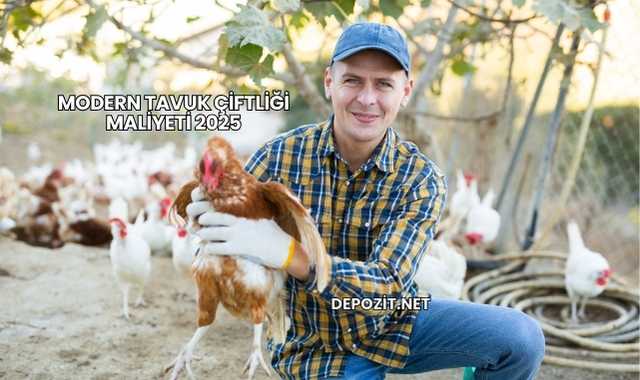 Modern Tavuk Çiftliği Maliyeti 2025