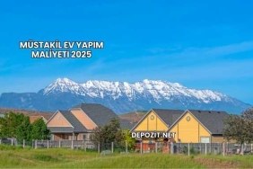 Müstakil Ev Yapım Maliyeti 2025