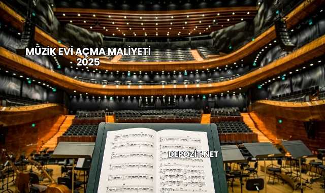 Müzik Evi Açma Maliyeti 2025