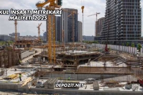 Okul İnşaatı Metrekare Maliyeti 2025