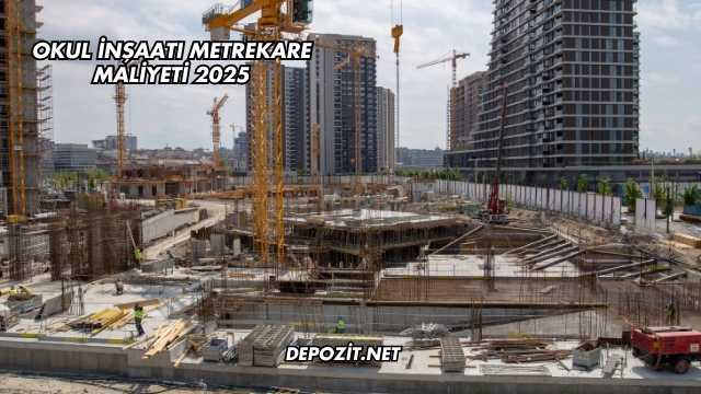 Okul İnşaatı Metrekare Maliyeti 2025