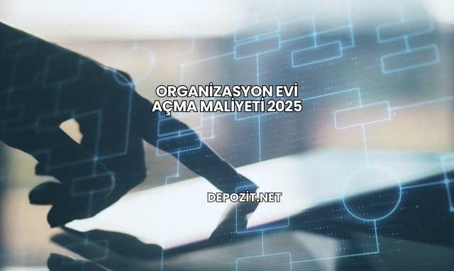 Organizasyon Evi Açma Maliyeti 2025
