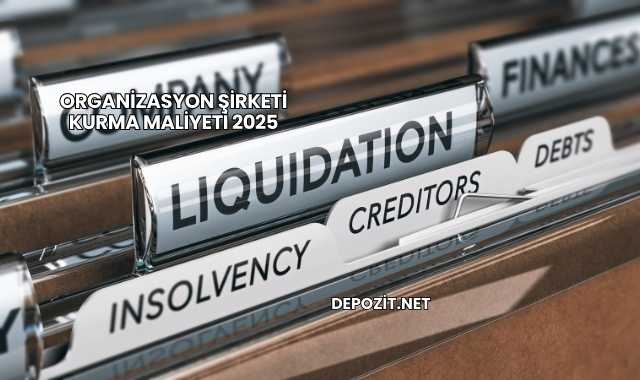 Organizasyon Şirketi Kurma Maliyeti 2025