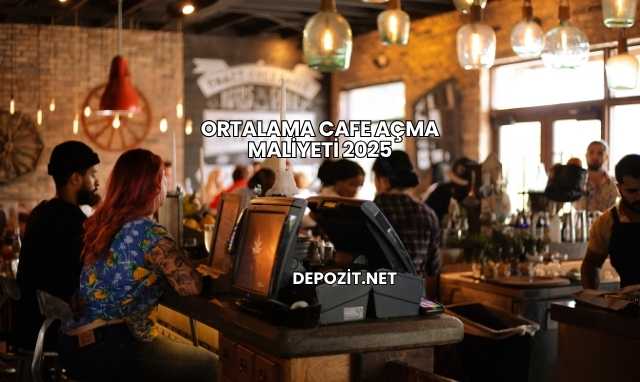 Ortalama Cafe Açma Maliyeti 2025