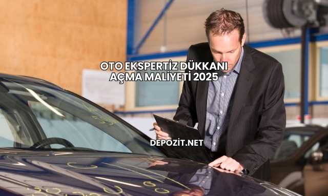 Oto Ekspertiz Dükkanı Açma Maliyeti 2025