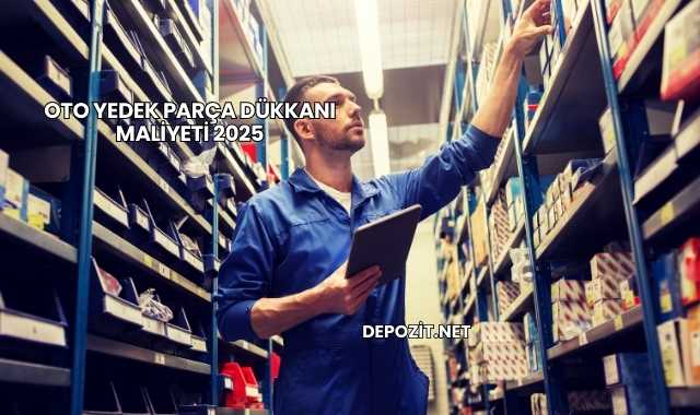 Oto Yedek Parça Dükkanı Maliyeti 2025
