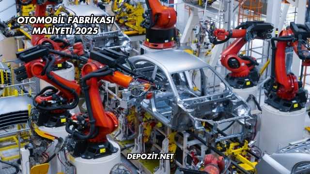 Otomobil Fabrikası Maliyeti 2025
