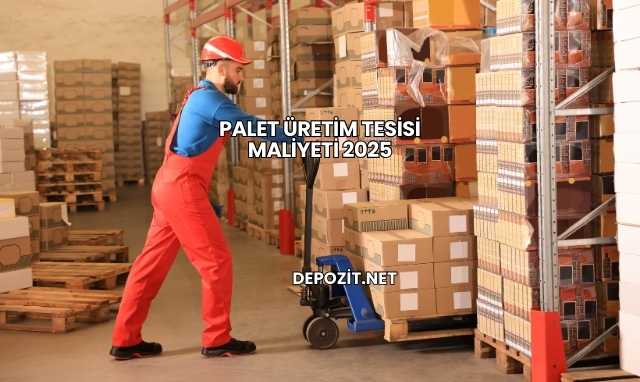 Palet Üretim Tesisi Maliyeti 2025