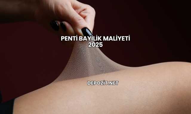 Penti Bayilik Maliyeti 2025