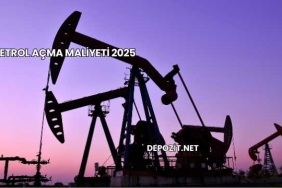 Petrol Açma Maliyeti 2025