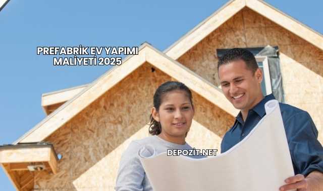 Prefabrik Ev Yapımı Maliyeti 2025