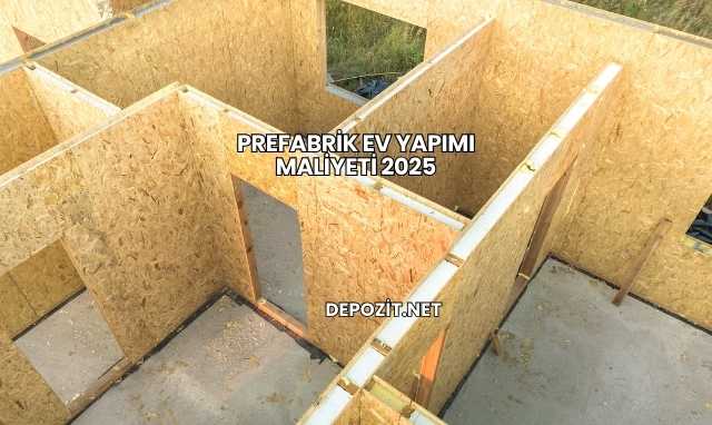 Prefabrik Ev Yapımı Maliyeti 2025