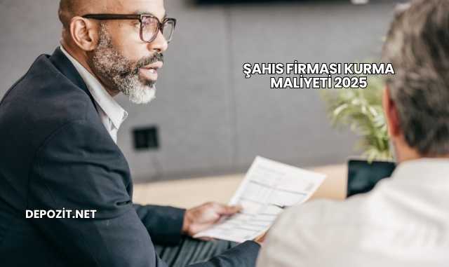 Şahıs Firması Kurma Maliyeti 2025