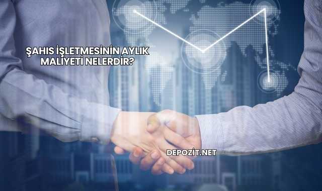 Şahıs İşletmesinin Aylık Maliyeti Nelerdir?