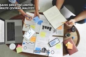 Şahıs Şirketini Limited Şirkete Çevirme Maliyeti