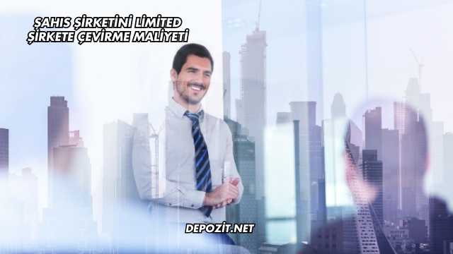 Şahıs Şirketini Limited Şirkete Çevirme Maliyeti