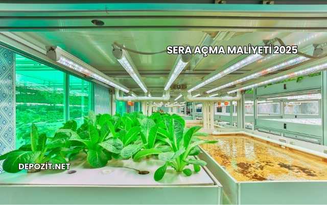 Sera Açma Maliyeti 2025