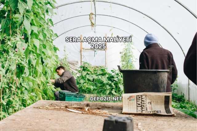 Sera Açma Maliyeti 2025