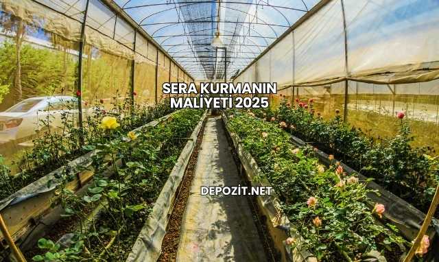 Sera Kurmanın Maliyeti 2025