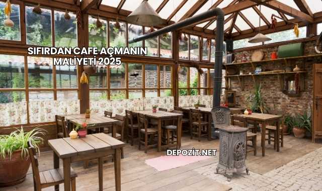 Sıfırdan Cafe Açmanın Maliyeti 2025