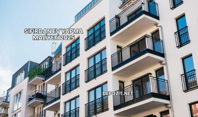 Sıfırdan Ev Yapma Maliyeti 2025