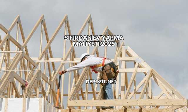 Sıfırdan Ev Yapma Maliyeti 2025