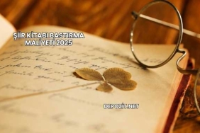 Şiir Kitabı Bastırma Maliyeti 2025