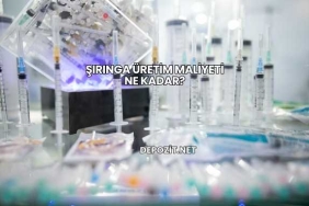 Şırınga Üretim Maliyeti Ne Kadar?