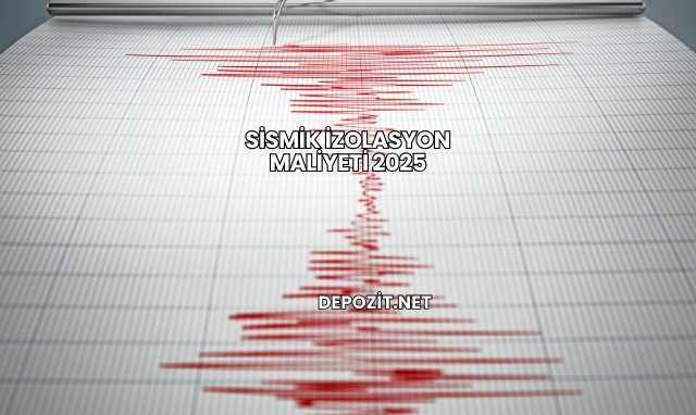 Sismik İzolasyon Maliyeti 2025