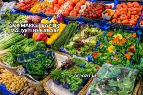 Şok Market Bayilik Maliyeti Ne Kadar?
