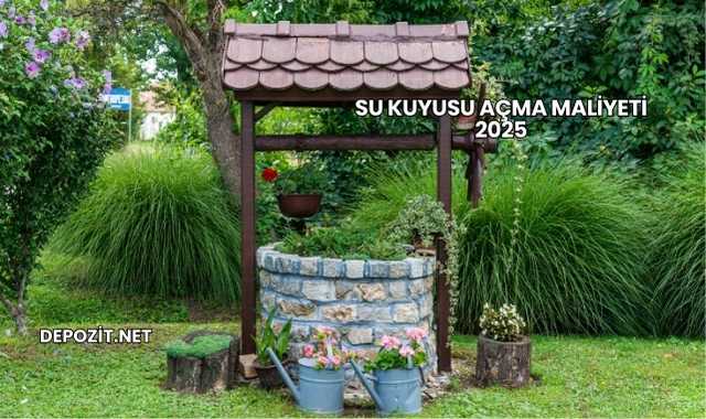 Su Kuyusu Açma Maliyeti 2025