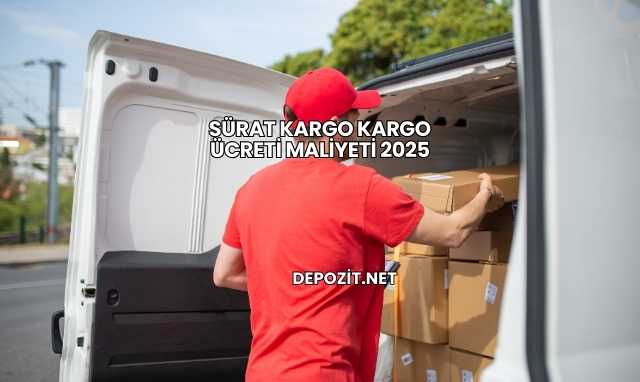 Sürat Kargo Kargo Ücreti Maliyeti 2025