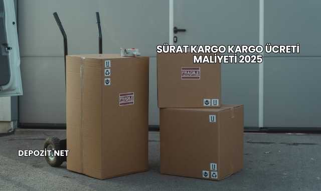 Sürat Kargo Kargo Ücreti Maliyeti 2025