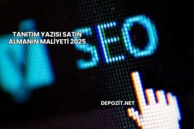 Tanıtım Yazısı Satın Almanın Maliyeti 2025