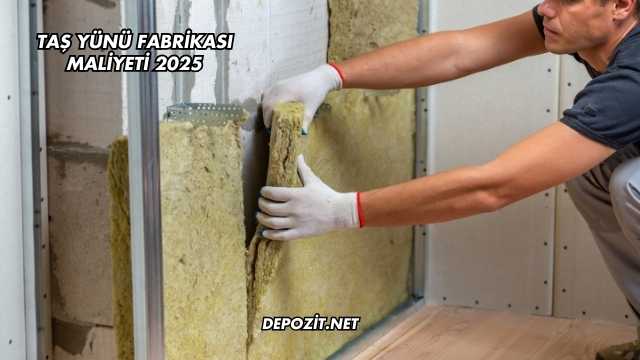 Taş Yünü Fabrikası Maliyeti 2025