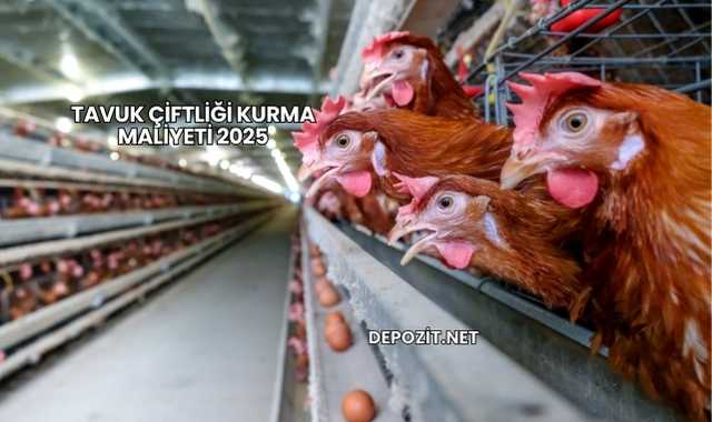 Tavuk Çiftliği Kurma Maliyeti 2025