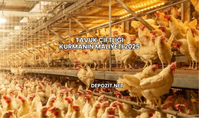 Tavuk Çiftliği Kurmanın Maliyeti 2025