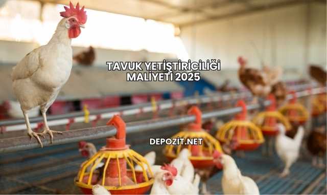 Tavuk Yetiştiriciliği Maliyeti 2025