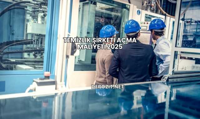 Temizlik Şirketi Açma Maliyeti 2025