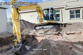 Ticari Yüzme Havuzu Maliyeti 2025