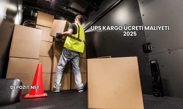 UPS Kargo Ücreti Maliyeti 2025
