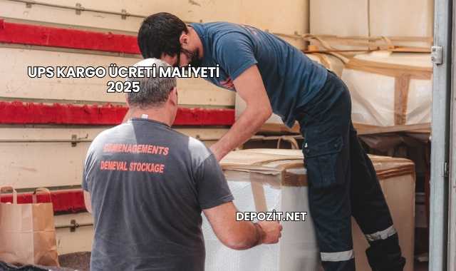 UPS Kargo Ücreti Maliyeti 2025