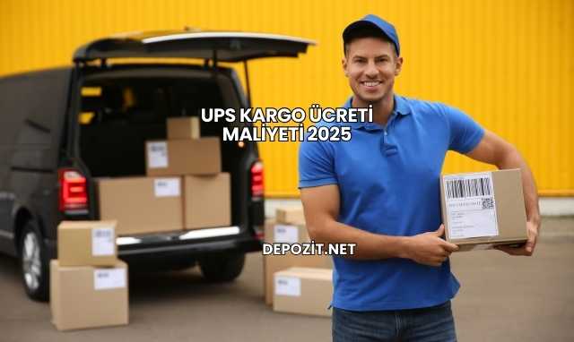 UPS Kargo Ücreti Maliyeti 2025