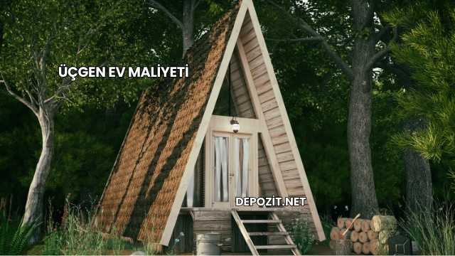 Üçgen Ev Maliyeti