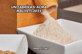 Un Fabrikası Açma Maliyeti 2025